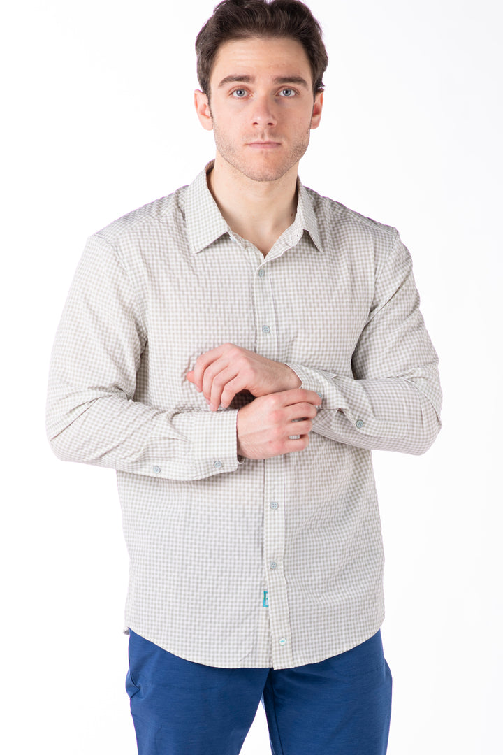 Performance Long Sleeve Button Down Shirt