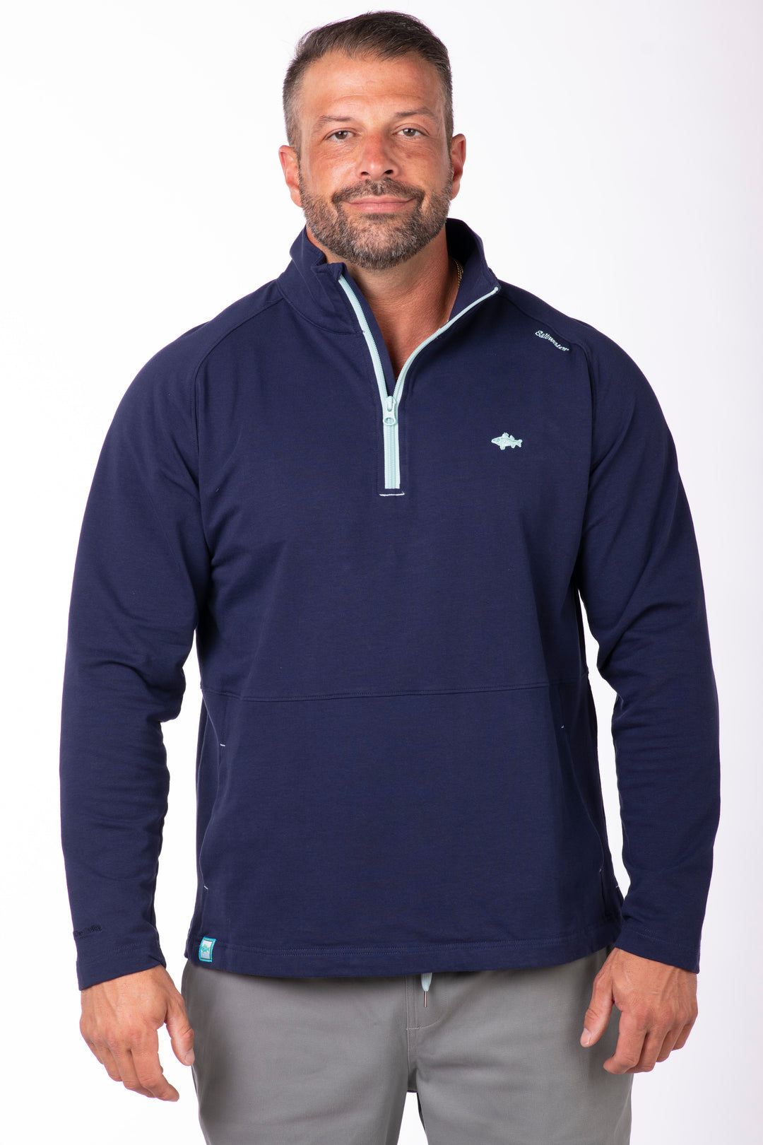 French Terry 1/4 Zip Whaler