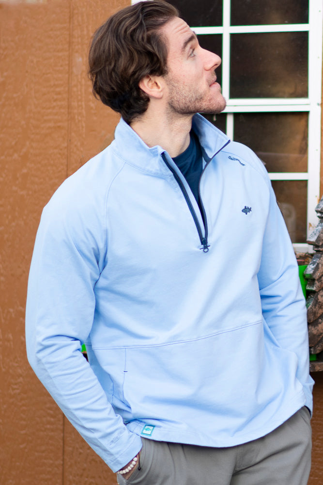 French Terry 1/4 Zip Whaler