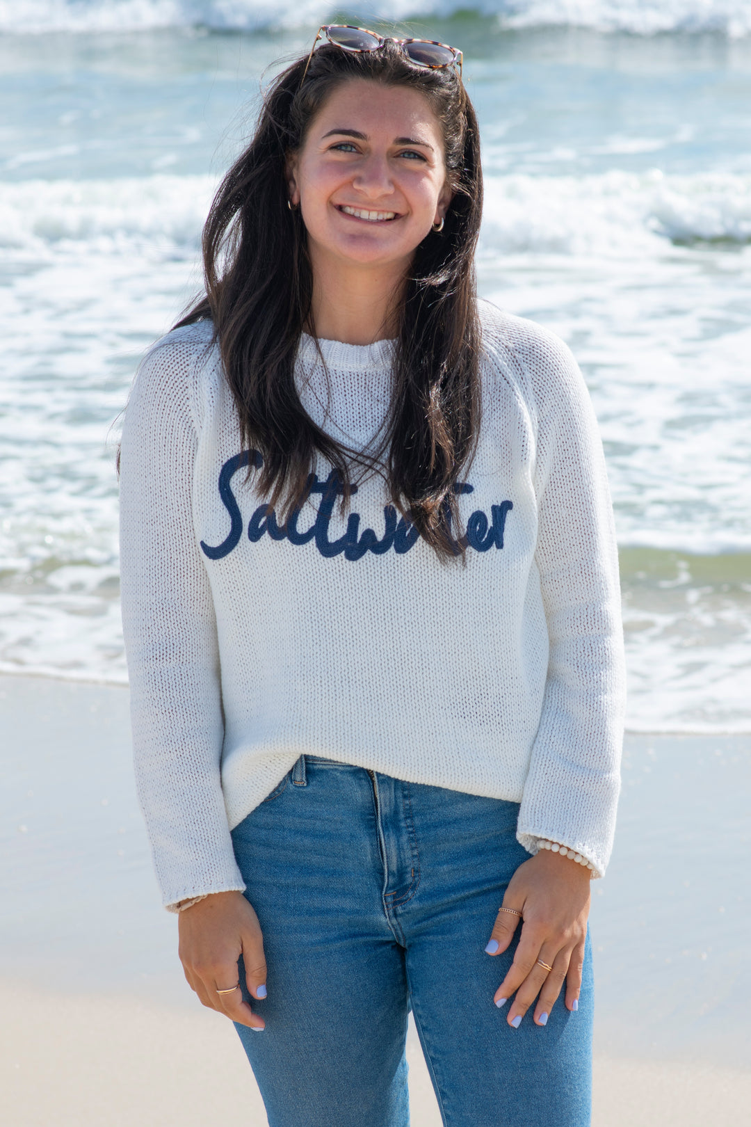 Saltwater Scoop Knit