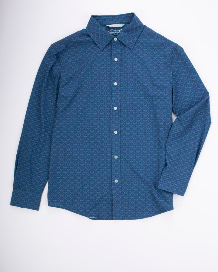 Youth BreezeTech™ Fishing Poles Button Down