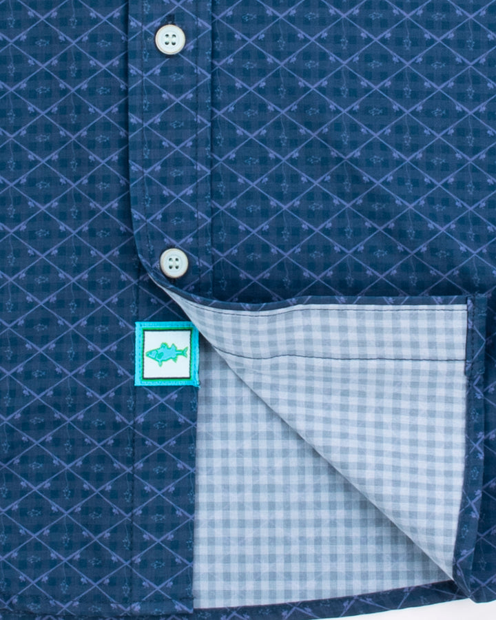 BreezeTech™ Fishing Poles Performance Button Down