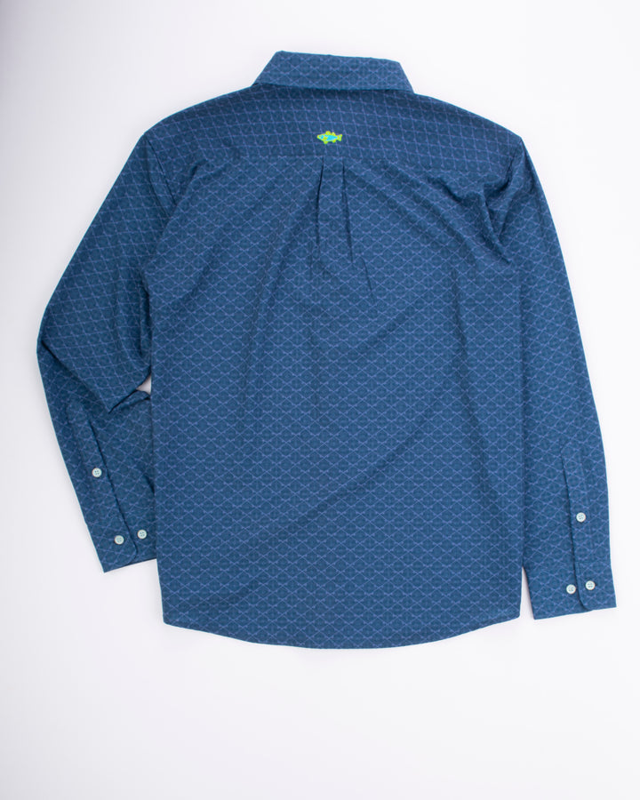 Youth BreezeTech™ Fishing Poles Button Down