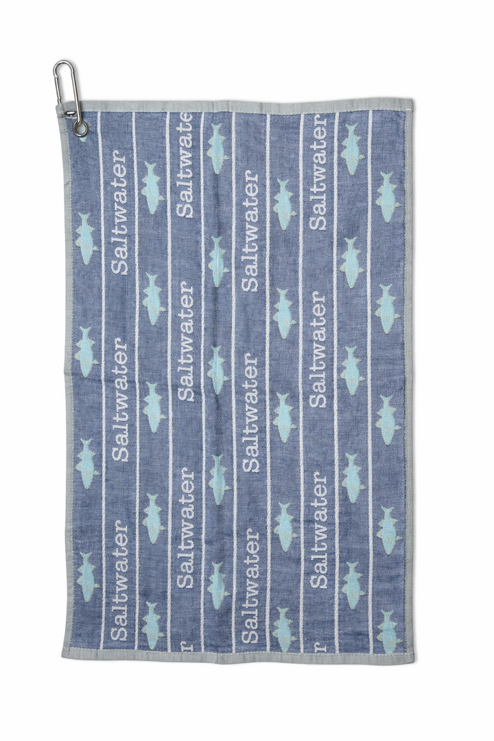 Classic Saltwater Golf Towel