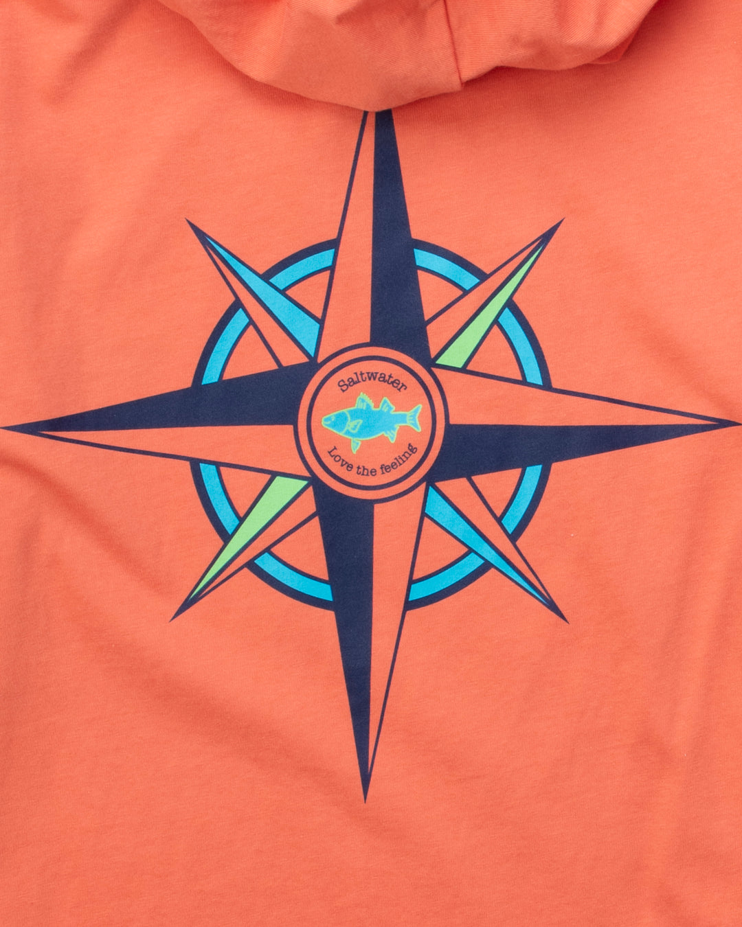 Montauk Compass Hoodie Tee