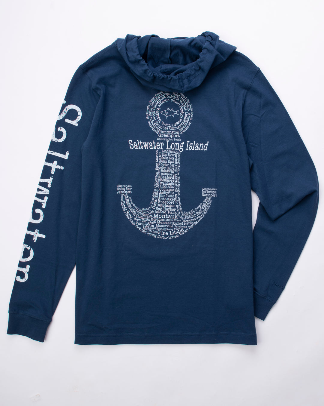 Montauk Anchor Hoodie Tee