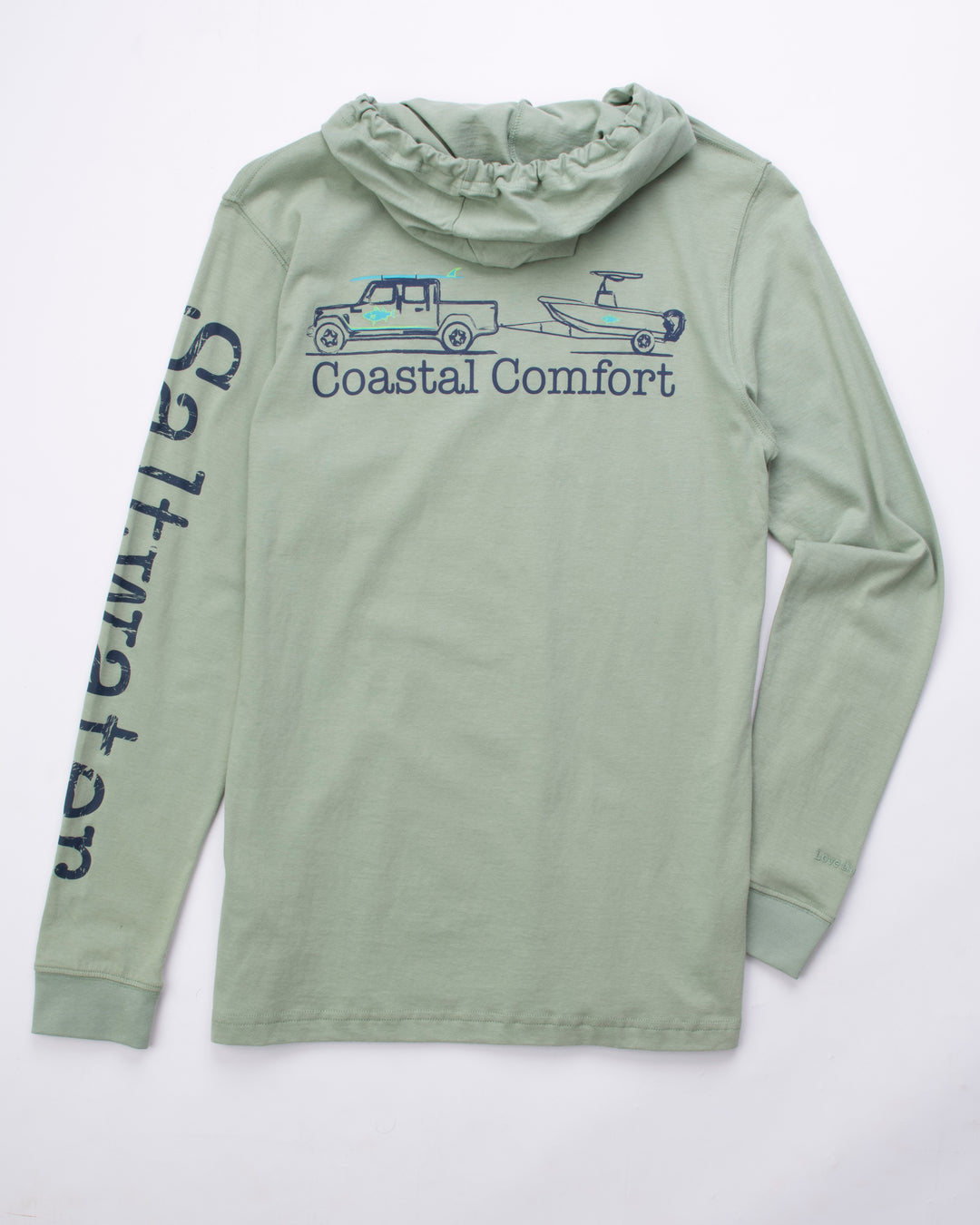 Montauk Jeep Trailer Hoodie Tee