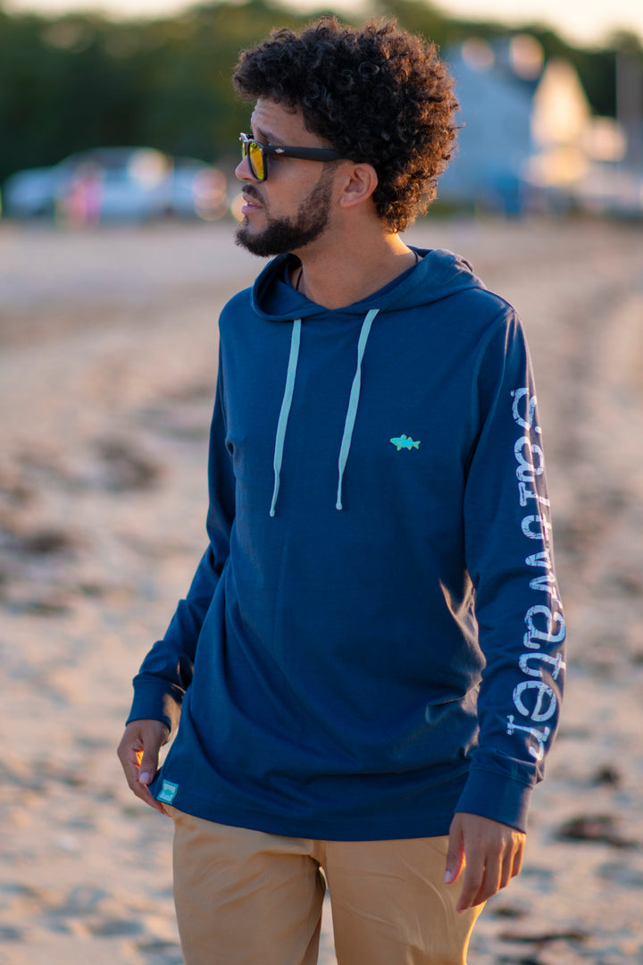 Montauk Anchor Hoodie Tee