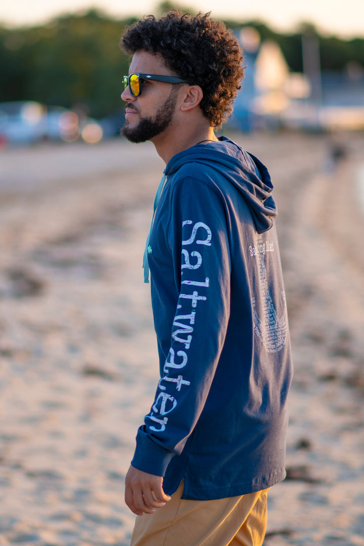 Montauk Anchor Hoodie Tee