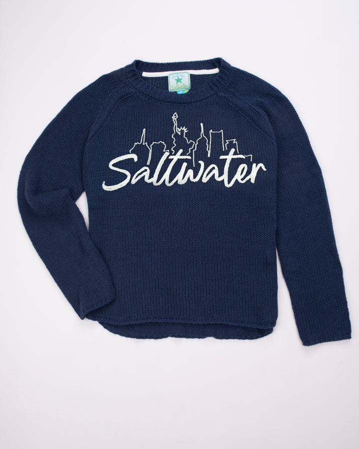 NYC Skyline Scoop Knit