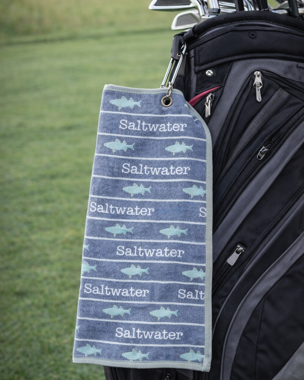 Classic Saltwater Golf Towel