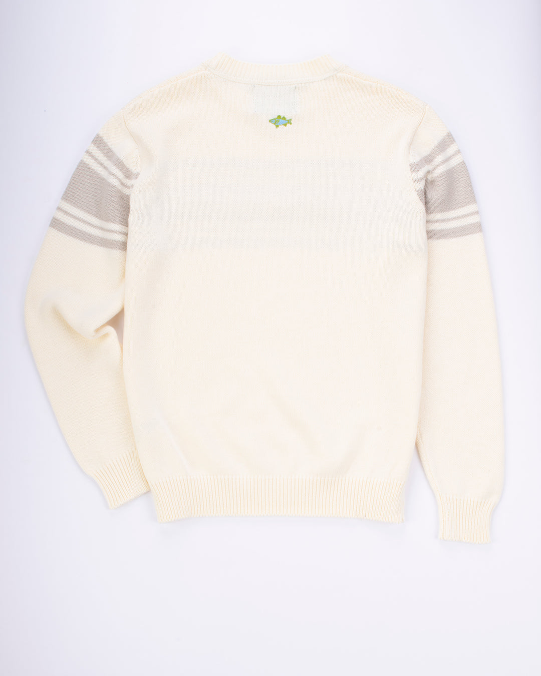 Saltwater Varsity Sweater -Sand Dollar