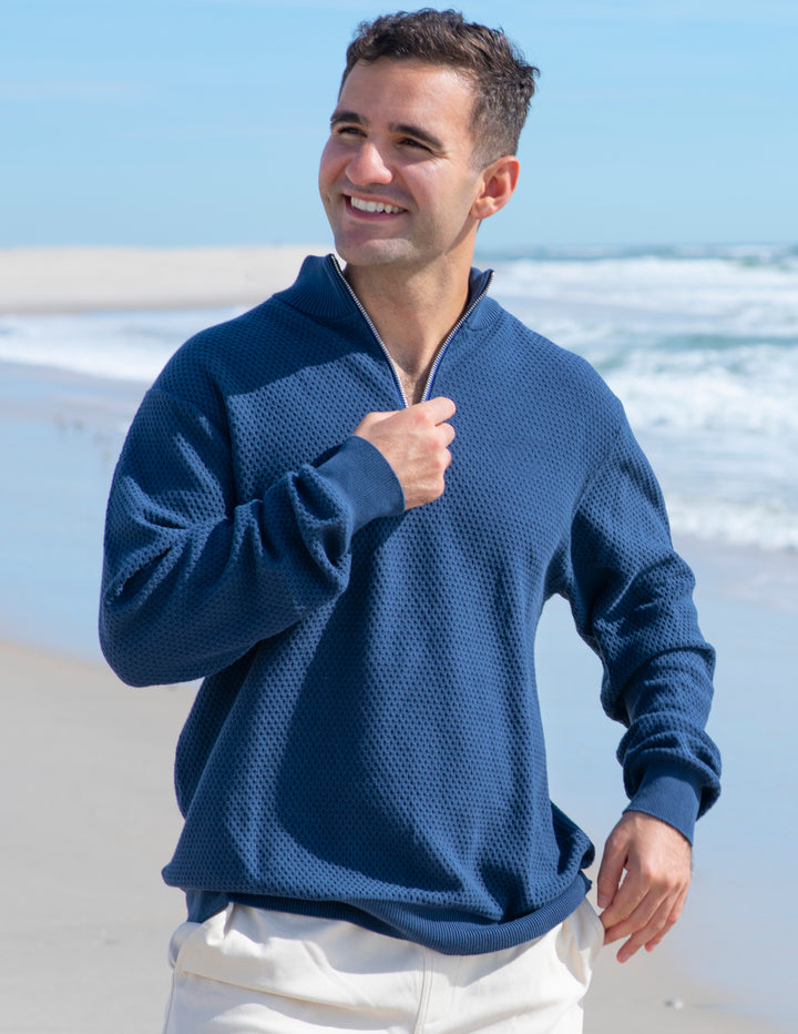 Pointelle Dream Knit™ 1/4 Zip