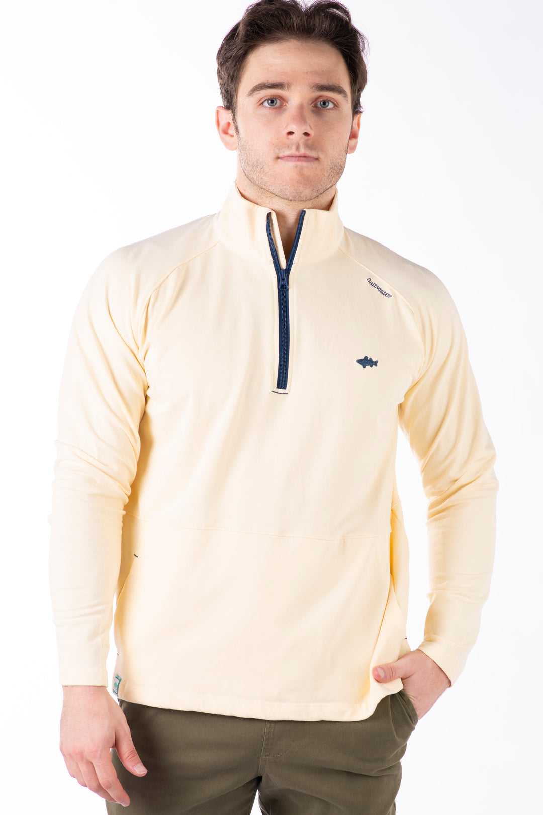 French Terry 1/4 Zip Whaler