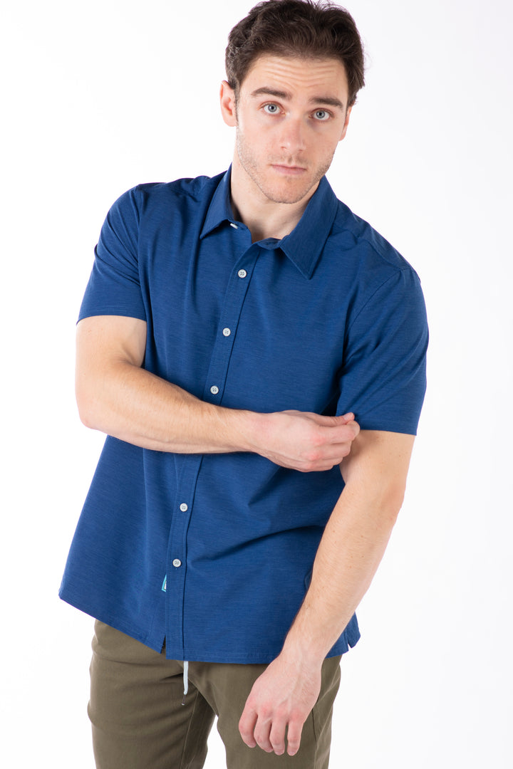 Beach to Boat Short Sleeve Button Down