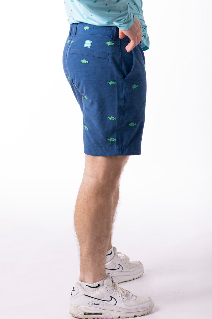 Beach to Boat School of Fish Shorts