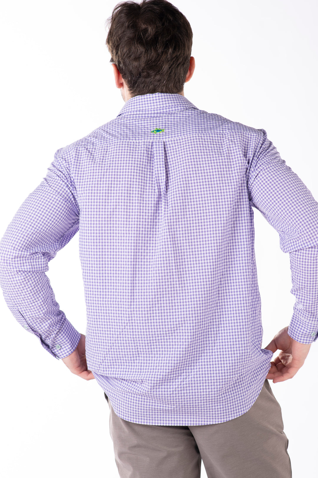 Performance Long Sleeve Button Down Shirt