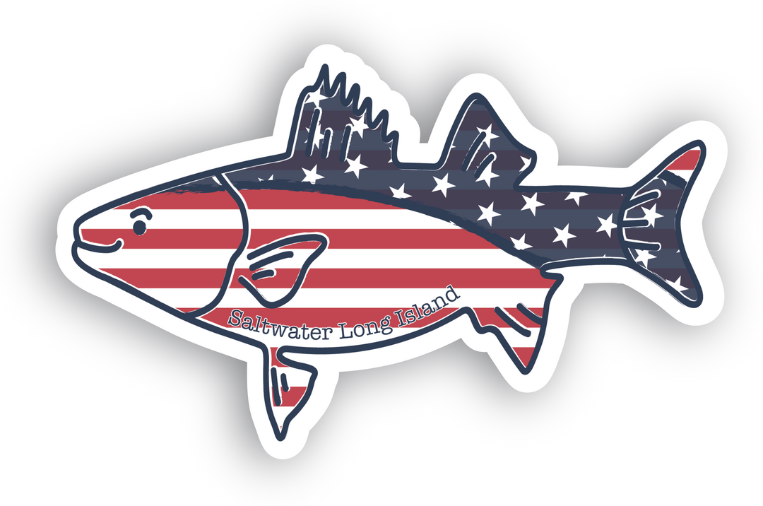 USA Fish Sticker
